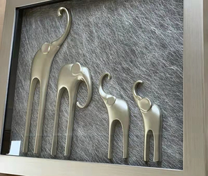 Cuadro de Vidrio con Efecto 3D, Pintura Física Hecha a Mano, Marco de <span class=keywords><strong>Madera</strong></span>, Distribución de 120 Grados, Pintura para Caja de Medidor Eléctrico - Product Image 5