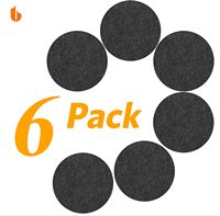 Vente chaude pas cher coloré 4in écologique 100% biodégradable absorbant antidérapant feutre sous-verres ensemble de table pour boissons bar maison
