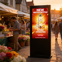 Pantalla LCD para Exteriores de 55 y 65 Pulgadas con Reproducción de Publicidad, Señalización Digital para Exteriores IP65, Pantallas para Carreteras y Calles