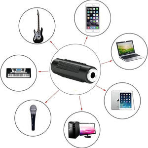 Adaptateur audio 3,5 mm femelle-femelle à double connecteur pour téléphone portable et casque, avec connexion par prise - Product Image 1