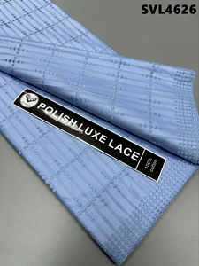 2025 alta calidad para tela de encaje de gasa Suiza 100% algodón africano oro polaco Jacquard Tejido estilo tejido para ropa de hombre - Product Image 6