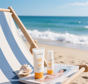 LANTHOME Organic SPF50 Crema de protección solar para el cuidado prenatal Protección solar segura para madres embarazadas - Product Image 4