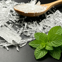 Extrait de menthe naturelle en vrac, cristal de menthol, qualité alimentaire, matière première industrielle