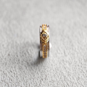 Bague Bouddhiste Unique Rétro en Argent 925, Amulette Spirituelle, Bague de Couple et Bijoux Occidentaux, Bijoux Traditionnels de Guérison - Product Image 4