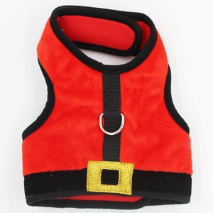 Kingtale Adjustable pup No pull out QUILTED walking vest mesh soft Christmas dog small dog harness dog <span class=keywords><strong>s</strong></span> small - Product Image 2