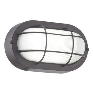 Наружные светодиодные светильники в стиле настенного литья 6 Вт 5000 К 500Lm садовый светодиодный настенный светильник с черной отделкой и матовым стеклом - Product Image 1