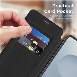 Étui en cuir PU à rabat magnétique avec fentes pour cartes et fermeture magnétique pour <span class=keywords><strong>Samsung</strong></span> S26 S26 Plus S26 <span class=keywords><strong>Ultra</strong></span> - Product Image 3