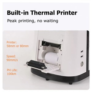 15.6 inch cảm ứng POS hệ thống Trung Quốc-thực hiện bán lẻ Intel i5 4 + 128 Win <span class=keywords><strong>10</strong></span> ẩn tiền mặt đăng ký thiết bị đầu cuối POS máy với 80 mét máy in - Product Image 3