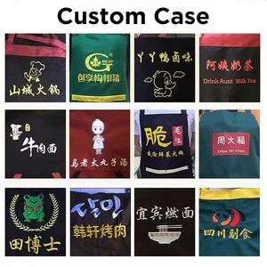 Personalized Customizable Logo Waterproof Denim Sublimation Custom Heavy Duty Cotton Canvas <b>Kitchen</b> Chef <b>Apron</b> - Product Image 3