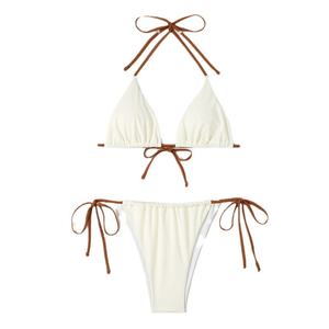 ชุดบิกินี่ผู้หญิงแบบ 2 ชิ้น ผ้าสแปนเด็กซ์/โพลีเอสเตอร์ แห้งเร็ว ปรับแต่งได้ ขายส่ง OUTPACE - Product Image 5