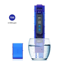 Compteur TDS numérique professionnel 0-9990ppm testeur de qualité de l'eau potable Aquarium piscine filtre mètre Total solides dissous moniteur