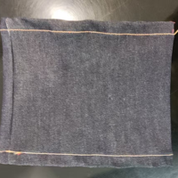 Machine à coudre industrielle automatique pour ourlets de bas de pantalon TS-8322, ourleur pneumatique industriel pour pantalons, ourleur de revers pour jeans et denim