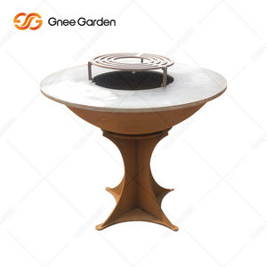 Parrilla de barbacoa de metal resistente con Cenicero extraíble-Parrilla sin esfuerzo - Product Image 1