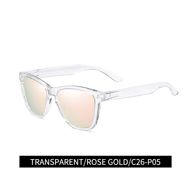 Transparent/Rose gold