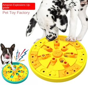 Usine de jouets pour chiens en plastique modernes et écologiques Vente en gros de cloche sonore interactive Casse-tête Fuite lente d'aliments Exploits Fournitures pour animaux de compagnie - Product Image 3