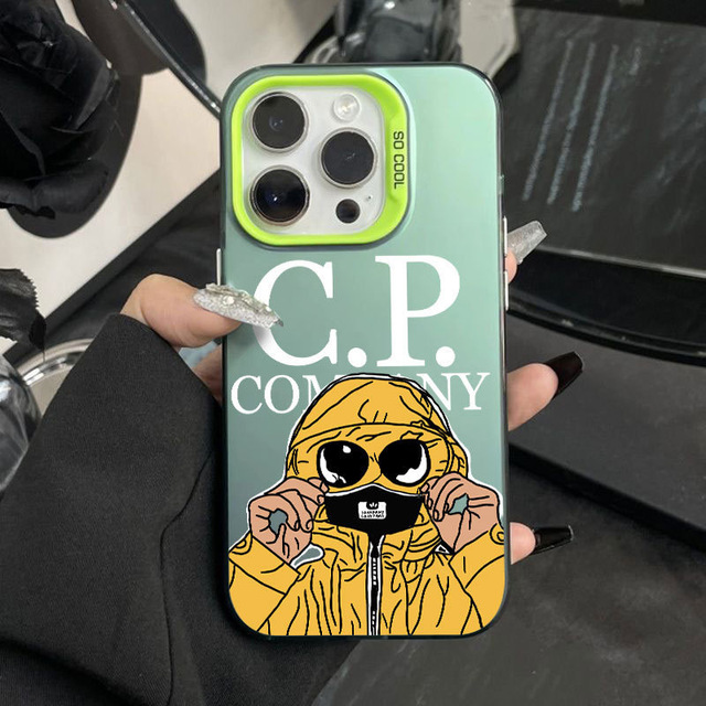 Cool Multicolored Fashion Coque CP Compagny Island Stone Phone Shell for iPhone 17 Air 17 16 15 14 13 Pro Max Mobile Cases