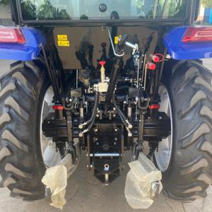 Tracteur agricole compact de fabrication chinoise 70 CV 4x4 avec cabine de luxe, climatisation et chauffage pour les opérations agricoles - Product Image 6