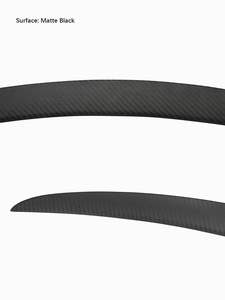 Vente flash : Spoiler de coffre en fibre de carbone véritable, aileron de coffre arrière pour Tesla Model 3 2017-2021 - Product Image 3