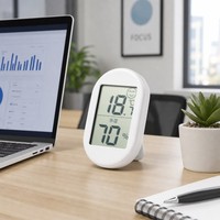 Mini LCD Digital Thermometer Hygrometer Room Temperature Humidity Meter