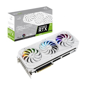 ASUS ROG Strix rtx3080 o10g chơi game trắng sử dụng <span class=keywords><strong>Card</strong></span> đồ họa với 10GB gddr6 Bộ nhớ ASUS ROG Strix RTX 3080 <span class=keywords><strong>Video</strong></span> <span class=keywords><strong>Card</strong></span> - Product Image 1