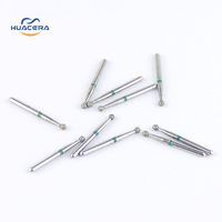 Fraises orthodontiques de haute qualité BR-31C consommables de fraises diamantées dentaires avec mèches de routeur à pointe en carbure de sécurité avancée par Huacera