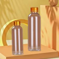 3ml 5ml 8ml 10ml 15ml 20ml Fabricants Vente en gros Bouteilles transparentes en plastique à petite ouverture pour animaux de compagnie avec couvercles à vis en aluminium