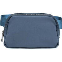 Sac de ceinture en Nylon pour femmes et hommes, sac banane de Yoga personnalisé unisexe, mini sac à bandoulière de poitrine pour filles, sac de ceinture lulu pour voyage