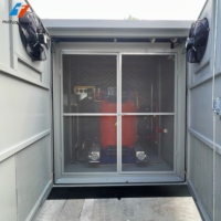 Poste de transformation compact préfabriqué de type boîtier 10kV 0.4kV 630kVA, certifié CE, pour distribution d'énergie