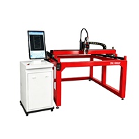 Découpeuse laser à fibre de type portique de bureau contrôlée par CNC avec système d'alimentation automatique pour des travaux de découpe de métaux de précision
