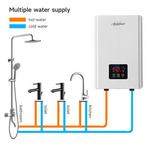 2026 Electric Saver 8000W Multi Point 220V Heater Touch <b>Control</b> English for Household Bathroom Kitchen Instant <b>Shower</b> - Product Image 2