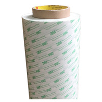 Ruban adhésif acrylique double face transparent 3M 55261 0,1 mm en PET pour lamination de composants électroniques, de fenêtres LCD et de mailles de microphones