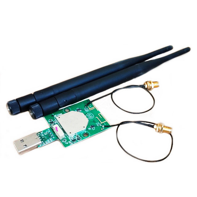 RTL8812AU Dual-frequency 5G USB Wireless Network Card for Raspberry Pi Kali Ubuntu Windows-HD WiFi Picture Transmission