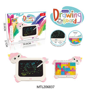 Bloc de escritura borrable de 8,5 pulgadas, juguetes electrónicos, autobús de dibujos animados, tablero de dibujo, juguete, tableta de escritura LCD para niños - Product Image 2