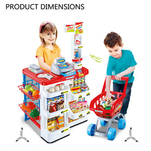 <span class=keywords><strong>Caja</strong></span> <span class=keywords><strong>Registradora</strong></span> <span class=keywords><strong>de</strong></span> <span class=keywords><strong>Juguete</strong></span> para Niños y Niñas, Juego <span class=keywords><strong>de</strong></span> Imitación <span class=keywords><strong>de</strong></span> Supermercado, Juguetes Grandes - Product Image 3
