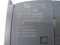 Controlador de programación PLC de almacén original, CPU 1214 FC 6ES7214-1BG40-0XB0/6ES7214-1AF40-0XB0, 1 unidad, 2 unidades, 1 unidad, 2 unidades, 2 unidades