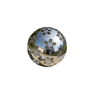 Sculpture de boule d'<span class=keywords><strong>eau</strong></span> extérieure en acier inoxydable au design moderne et luxueux avec options personnalisables - Product Image 3