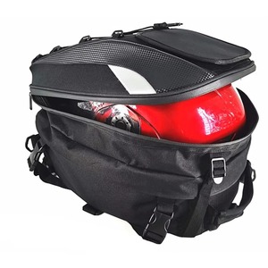 Bolsa de Selim para Motocicleta Multifuncional à Prova d'Água de Alta Capacidade Nova Bolsa Traseira para Motociclista Mochila Durável - Product Image 4