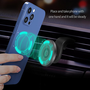 Soporte magnético para teléfono de coche, <span class=keywords><strong>cargador</strong></span> inalámbrico de 15 vatios para soporte de ventilación de carga <span class=keywords><strong>MagSafe</strong></span> - Product Image 3