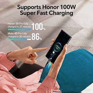 Cable UGREEN 6A USB-A a USB-C de Carga Rápida y Sincronización de Datos con Nylon Trenzado, Compatible con Carga Súper Rápida de 66W - Product Image 3