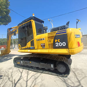 Excavatrices d'occasion Komatsu PC200-8 authentiques pelles sur chenilles d'occasion japonaises PC200-8 pelleteuses japonaises de 20 tonnes - Product Image 5