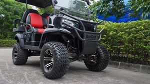 4 chỗ ngồi Xe golf trang trại khách sạn xe với CE Dot được phê duyệt 4 bánh xe Golf Buggy xe điện Golf giỏ hàng với pin <span class=keywords><strong>lithium</strong></span> - Product Image 2