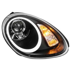 JSL <b>LED</b> <b>Tube</b> Projector Headlights for 987 Upgrade New Lens Modification OEM 98763116302,98763116402 1 Year Warranty High Lumen O - Product Image 2