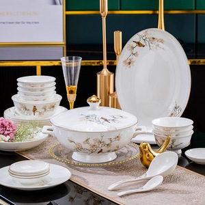 Juego de Vajilla de Cerámica y Porcelana de Hueso de Estilo Europeo Moderno para <span class=keywords><strong>Restaurante</strong></span> y Hotel - Product Image 4