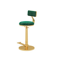 Tabouret de bar pivotant moderne et réglable de qualité supérieure, chaise de bar à hauteur réglable pour la maison, l'hôtel, la salle à manger, l'extérieur, le sous-sol, la chambre à coucher