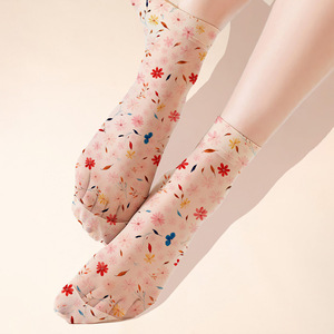 Chaussettes courtes invisibles à la cheville pour femmes <span class=keywords><strong>Bas</strong></span> en nylon antidérapants Confortable Respirant Vêtements <span class=keywords><strong>de</strong></span> tous les jours - Product Image 3