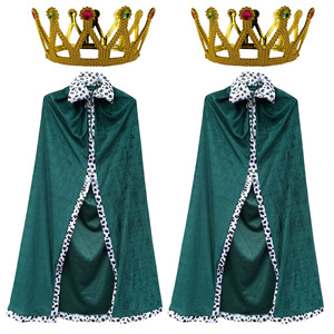 Disfraces de Halloween para niños y niñas, capas y mantos, disfraces de <span class=keywords><strong>magos</strong></span> y hechiceros, disfraces para actuaciones en fiestas, rey - Product Image 1