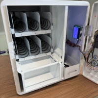 Máquina Expendedora Mini ODM OEM de 6 Canales con SDK Habilitado, Pantalla Táctil de 5 Pulgadas, Servicio 24 Horas para Gimnasios, Piscinas y Salones de Deportes, Venta de Bebidas Deportivas