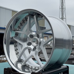 Rueda SY-3019 Personalizada de 2 Piezas, Multirradio, de 17-22 Pulgadas, Profunda, ET 20mm, PCD 5x105 para <span class=keywords><strong>GTR</strong></span> <span class=keywords><strong>R32</strong></span>, Nueva para Automóvil de Pasajeros - Product Image 3