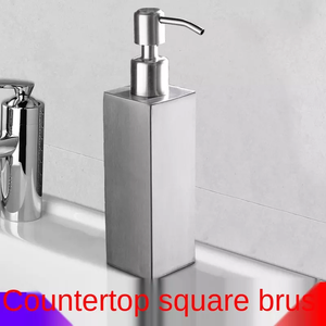 <span class=keywords><strong>Dispensador</strong></span> <span class=keywords><strong>de</strong></span> jabón negro Manual montado en la pared <span class=keywords><strong>de</strong></span> acero inoxidable 304 250ML champú ducha loción botella <span class=keywords><strong>dispensador</strong></span> <span class=keywords><strong>de</strong></span> jabón Hotel - Product Image 2