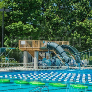 Bể Bơi Trượt Sợi Thủy Tinh Nhỏ Cho Sân Vườn Chơi Thể Thao Dưới Nước - Product Image 5